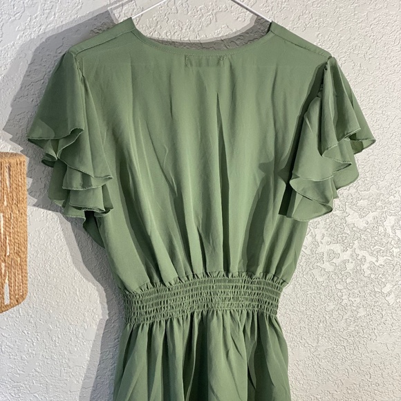 JON & ANNA Contemporary Mint Green Blouse Top - Picture 3 of 5